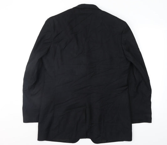 Burton Mens Black Jacket Suit Jacket Size 40