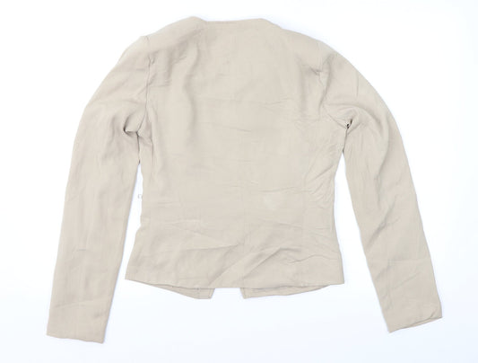 Pull&Bear Womens Beige Jacket Size S