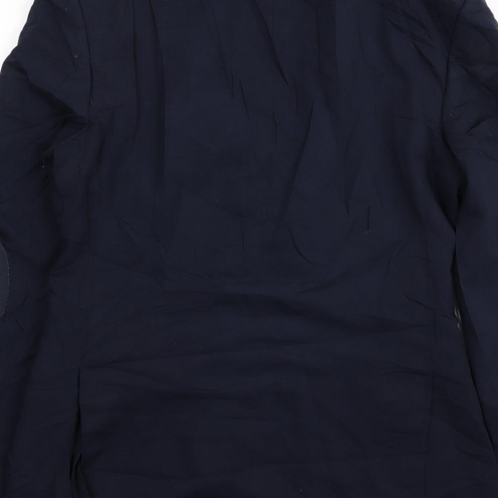 M&S Mens Blue Jacket Blazer Size 36