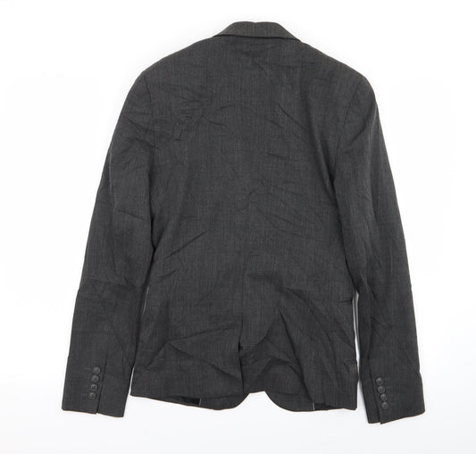 ASOS Mens Grey Jacket Blazer Size 34