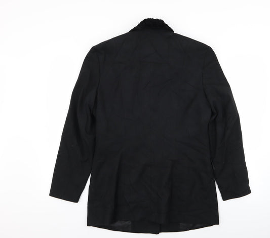 citylife Womens Black Jacket Blazer Size 12