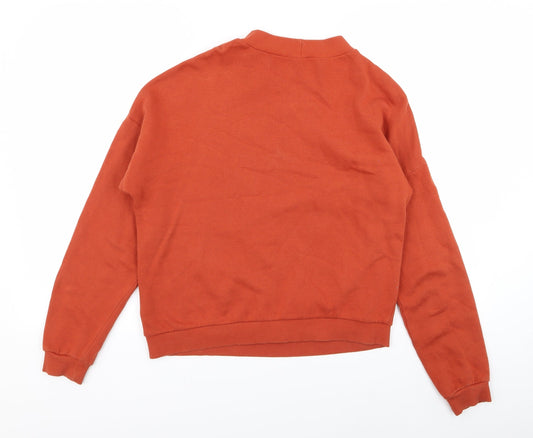 Divided by H&M Womens Orange Pullover Jumper Size M