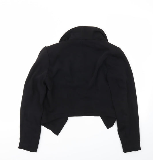 H&M Womens Black Jacket Blazer Size 6