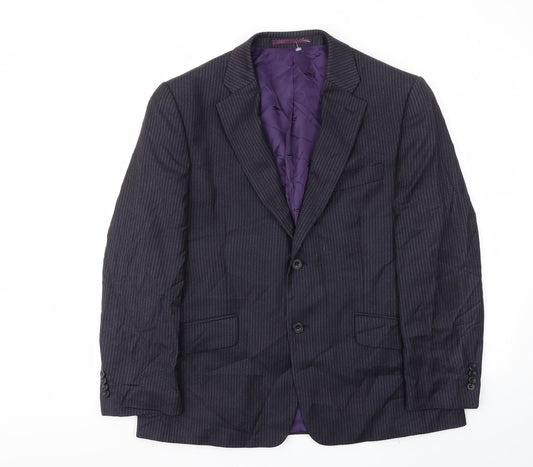 Paul Costelloe Mens Blue   Jacket Blazer Size 40