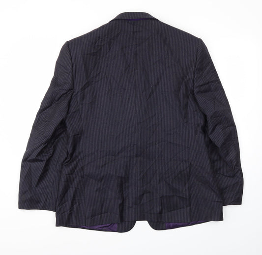 Paul Costelloe Mens Blue   Jacket Blazer Size 40