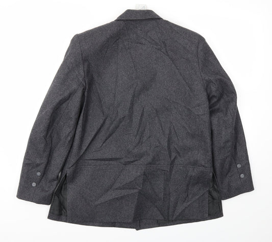 SLIMMA Womens Grey Jacket Blazer Size 10