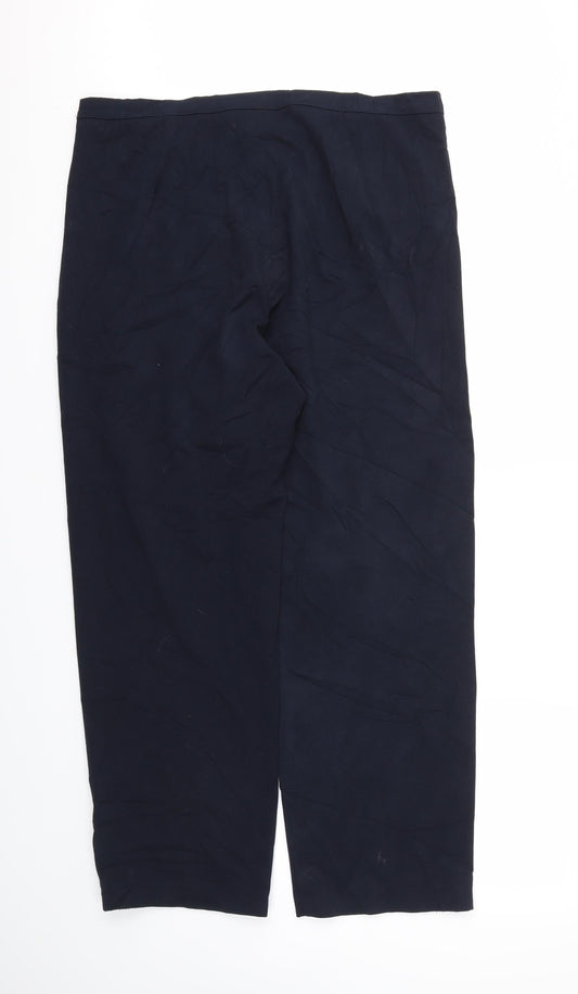 Preworn Womens Blue Trousers Size 36 L29 in