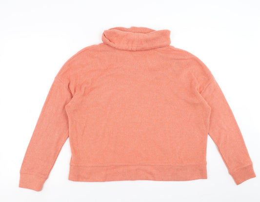Sainsburys Womens Orange Pullover Jumper Size 10