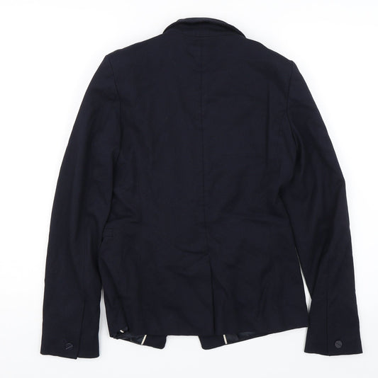 NEXT Womens Blue Jacket Suit Jacket Size 8