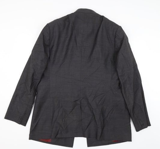 Jodhpuri Bandgala Mens Grey Jacket Suit Size 2XL