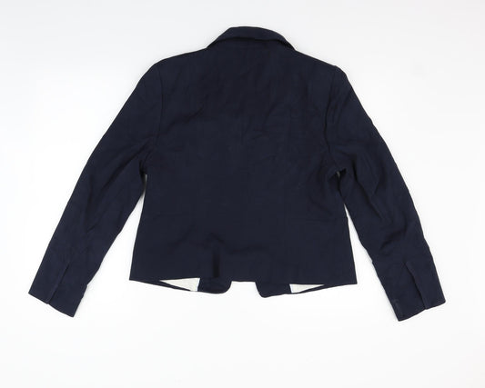 Marks and Spencer Womens Blue Jacket Blazer Size 14