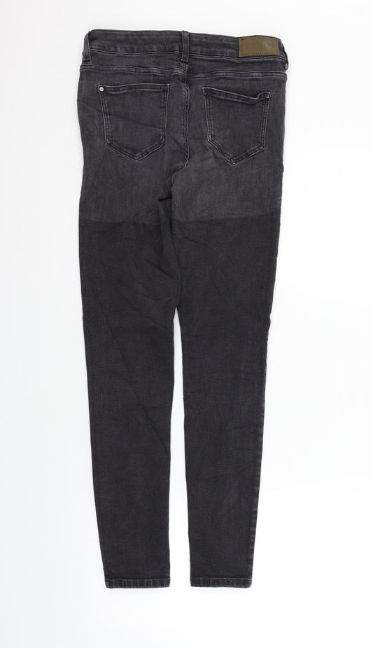 Marks and Spencer Womens Black Straight Jeans Size 8 L27 in