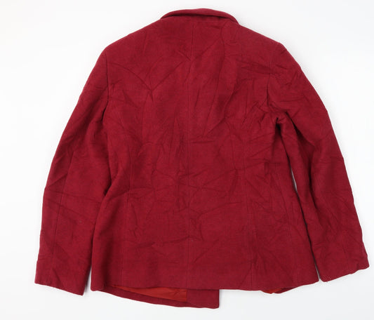 Debenhams Womens Pink Jacket Coat Size 14