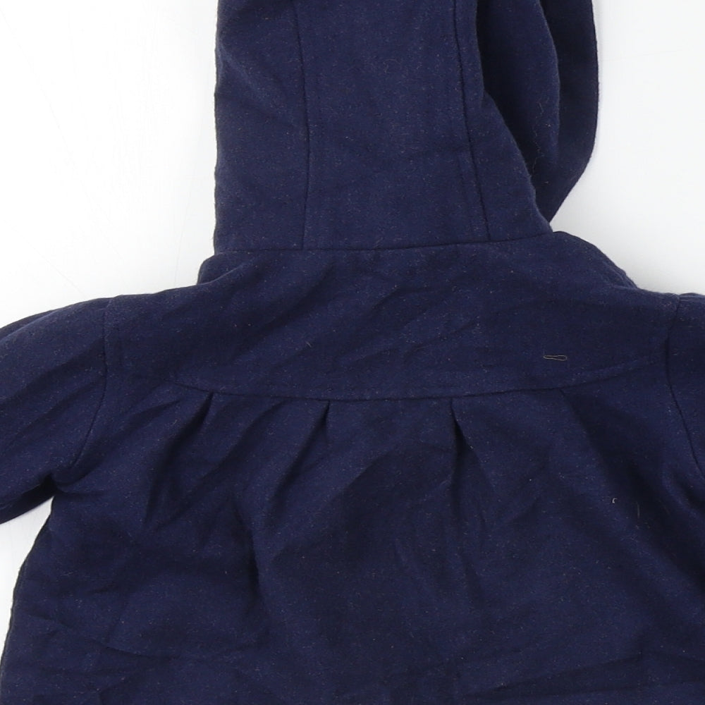 bows & arrows Girls Blue Jacket Coat Size 2 Years