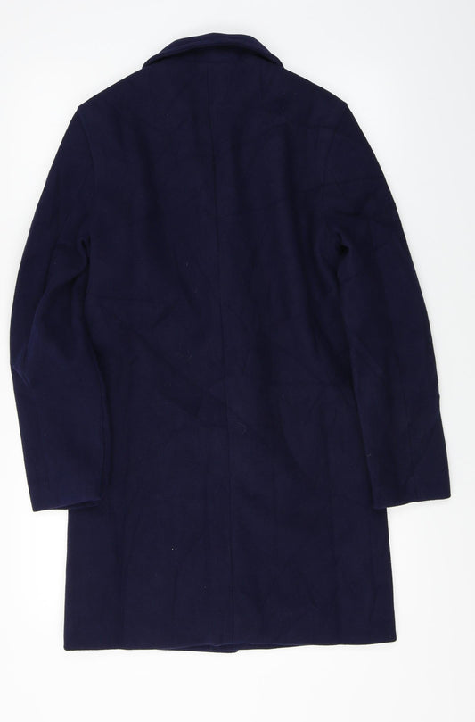 Preworn Womens Blue Jacket Coat Size L