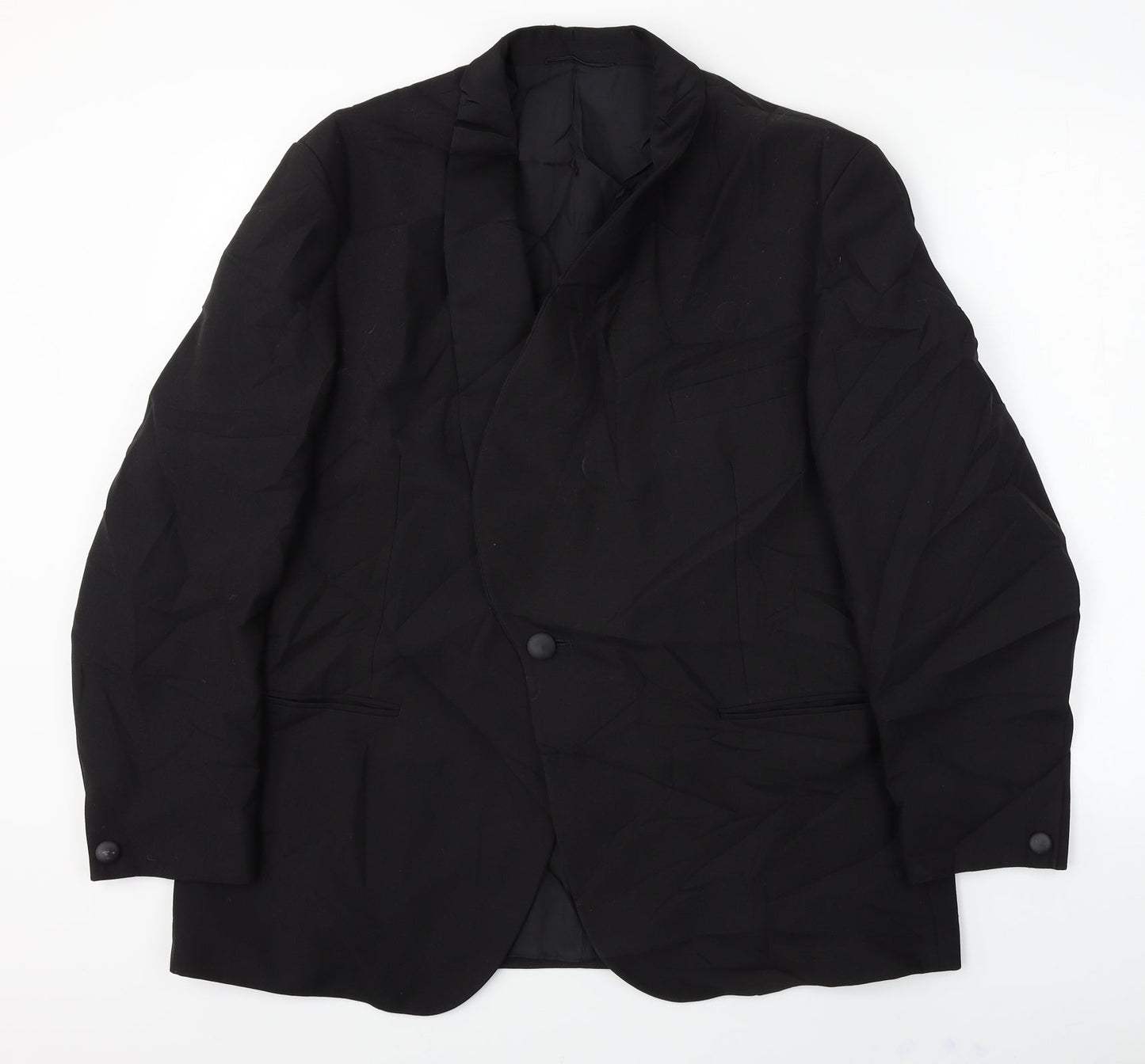 Dunn & Co Mens Black Jacket Blazer Size 40