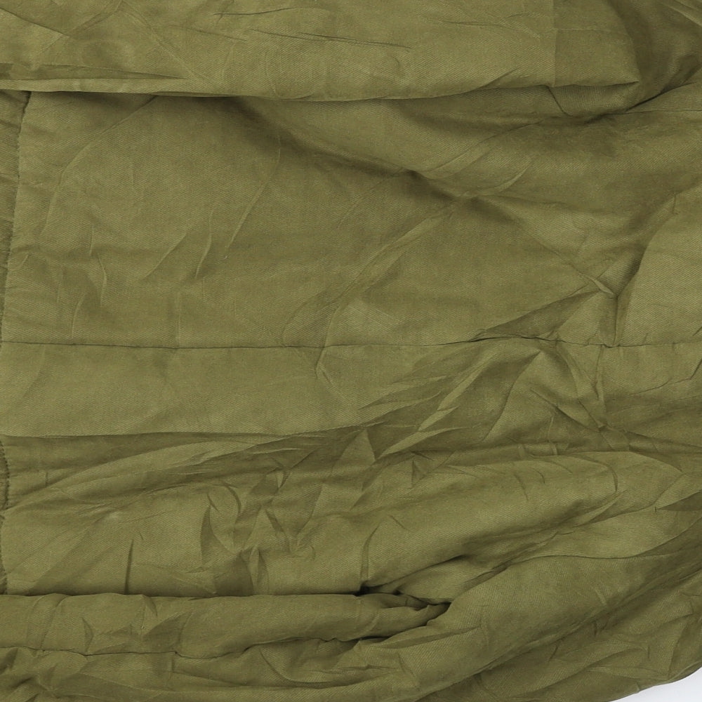 Preworn Womens Green Jacket Coat Size S