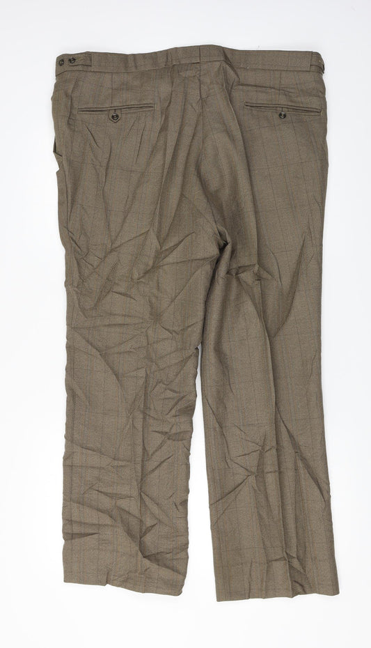 dunn Womens Brown Trousers Size 40 in L26 in