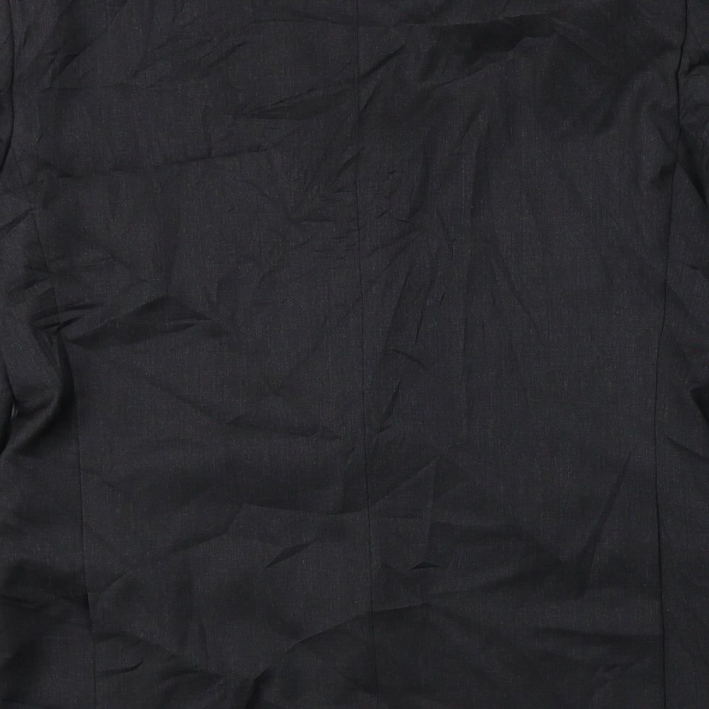 Simon Carter Mens Black Jacket Blazer Size 40