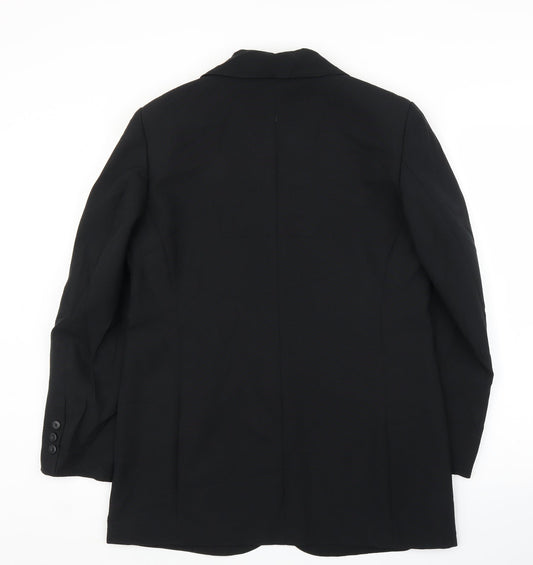Classics Womens Black Jacket Blazer Size 12