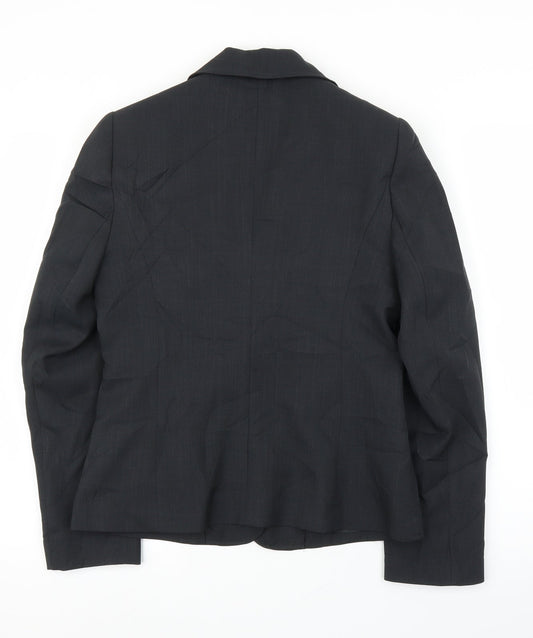 Papaya Womens Grey Jacket Blazer Size 10