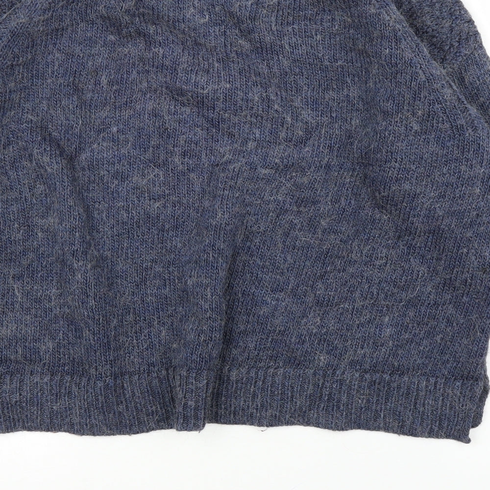 M&S Womens Blue Pullover Jumper Size 12