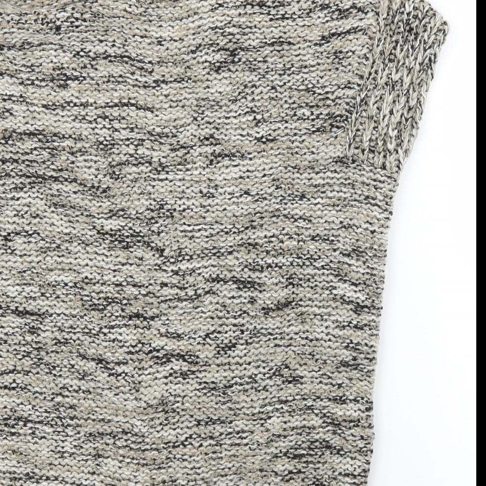M&S Womens Beige Cardigan Jumper Size S