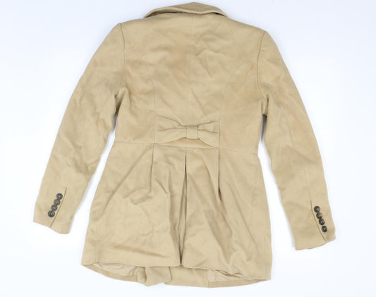 Forever21 Womens Beige Overcoat Coat Size M