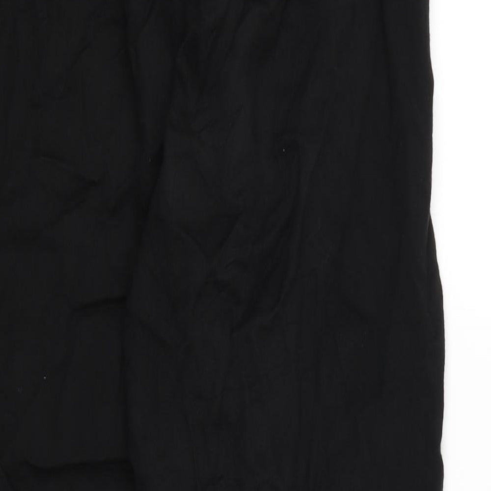 Padini Authentics Womens Black Jogger Trousers Size 6 L25 in