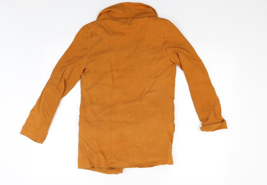 Primark Womens Orange Jacket Coat Size 6
