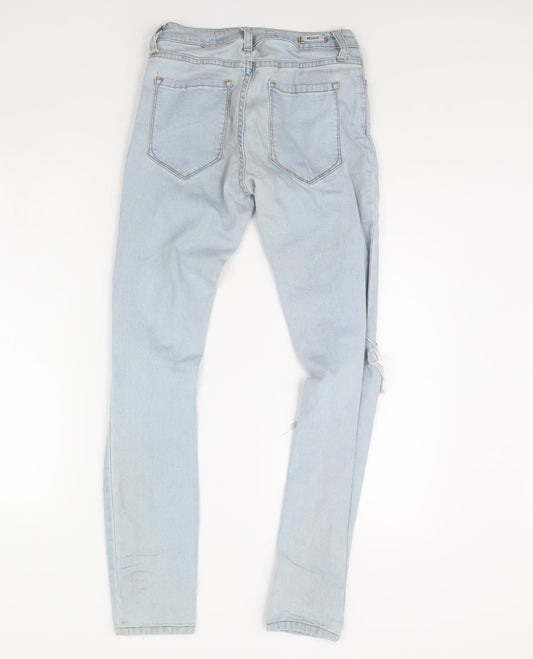 Melville Womens Blue Skinny Jeans Size 26 in L29 in