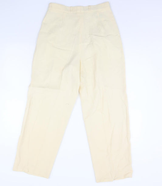 Igi & Igi Womens Ivory Dress Pants Trousers Size 30 in L30 in