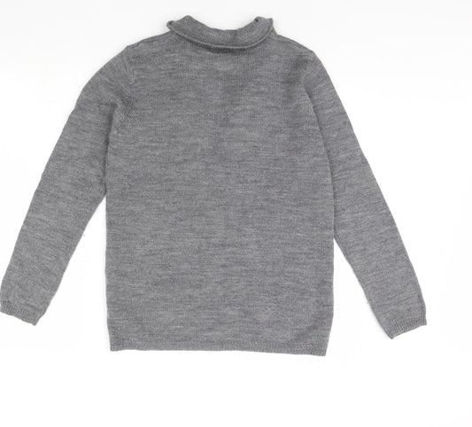 Preworn Womens Grey Jacket Size 12