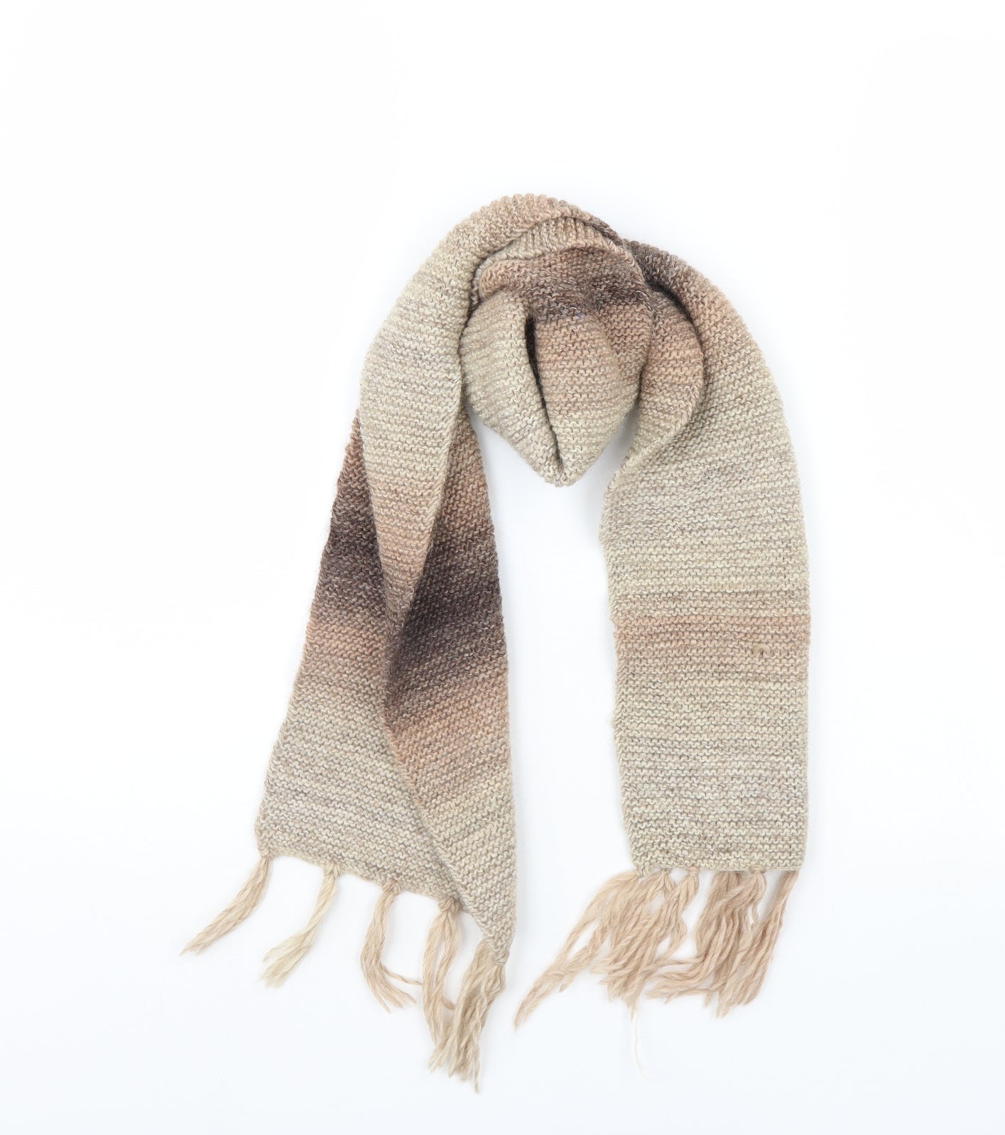 Preworn Womens Brown Scarf
