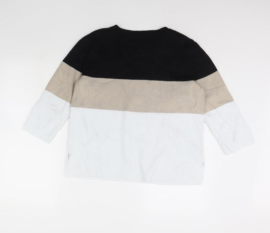 Papaya Womens Black Pullover Jumper Size 14