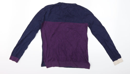 Crew Clothing Womens Blue Basic Blouse Size 12
