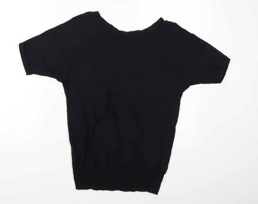 Castro Womens Blue Basic T-Shirt Size S