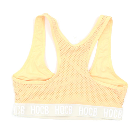 HOCB Womens Orange Basic Casual Size S