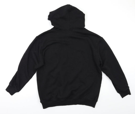 Missguided Womens Black Pullover Hoodie Size S