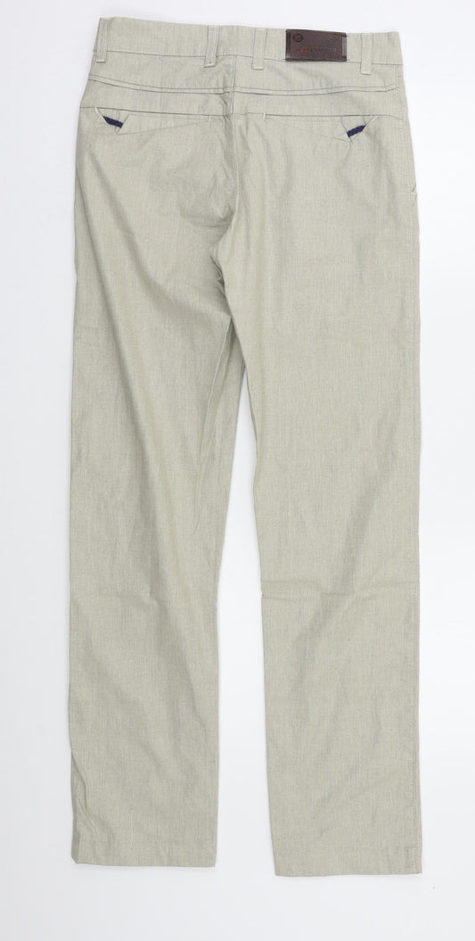 Red Engine Womens Beige Trousers Size S L30 in