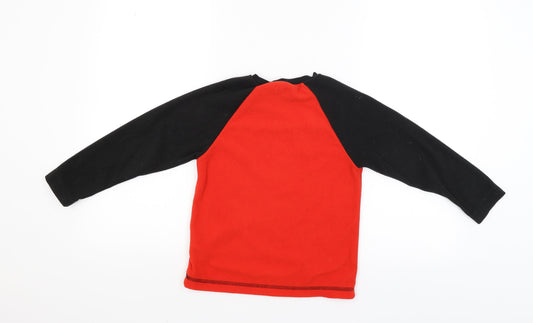Studio Boys Red Pullover Jumper Size 6-7 Years