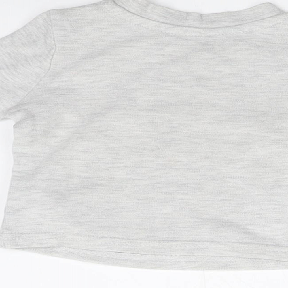 George Baby Grey Basic T-Shirt Size 0-3 Months