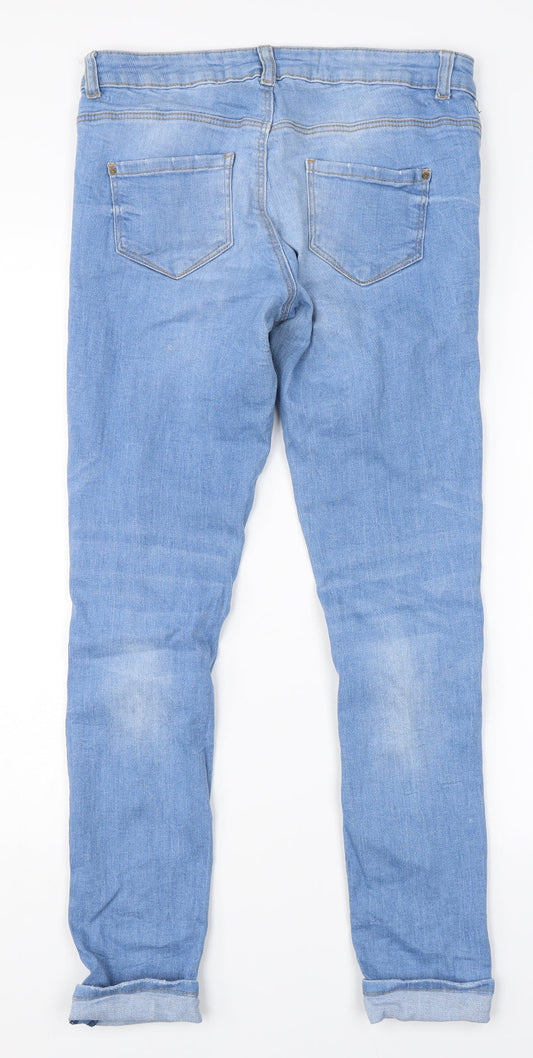 Denim Co Womens Blue Jegging Jeans Size 10 L27 in
