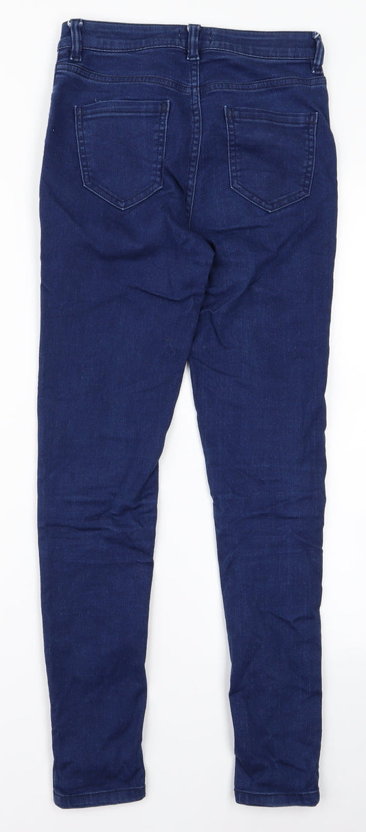 Johnnie B Womens Blue Skinny Jeans Size S L23 in