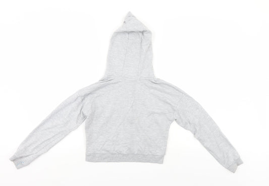 Friends Girls Grey Pullover Hoodie Size 9-10 Years