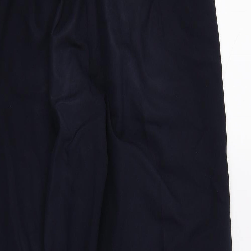 BM Womens Blue Trousers Size 10 L26 in
