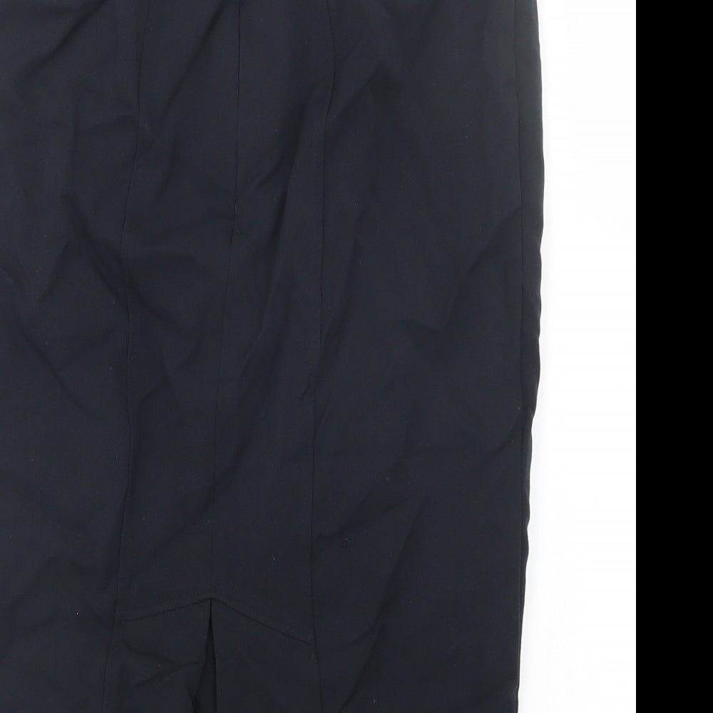 BM Womens Black Straight & Pencil Skirt Size 10
