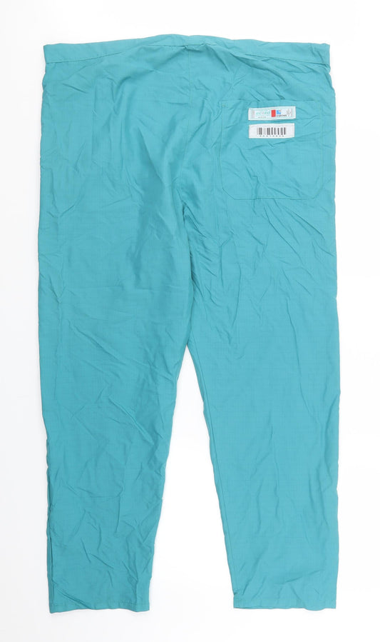 Lojigma Womens Blue Trousers Size M L28 in