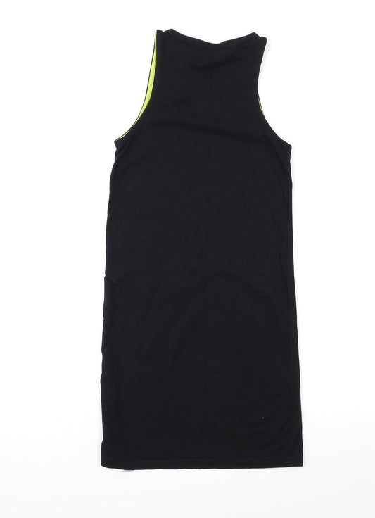 Boohoo Womens Black Tank Dress Size 6