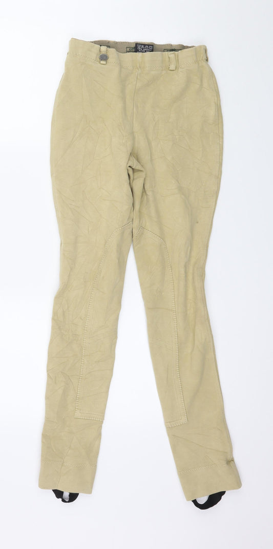 On Course Womens Beige Capri Leggings Size 28 in L28 in